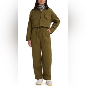 WORN ONCE, Levi’s long sleeve jumpsuit